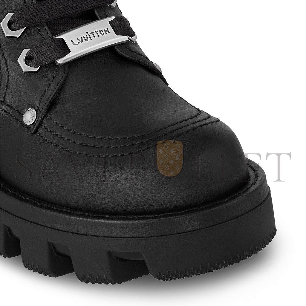 l**is V*t*n lv checker combat boot 1acnex